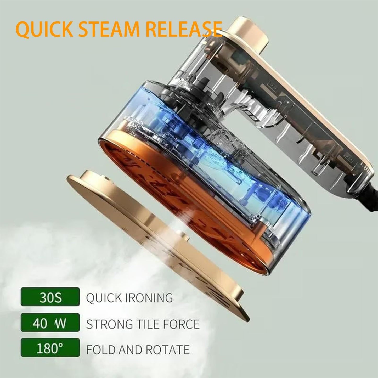 Mini Hand-held Iron, Portable Ironer