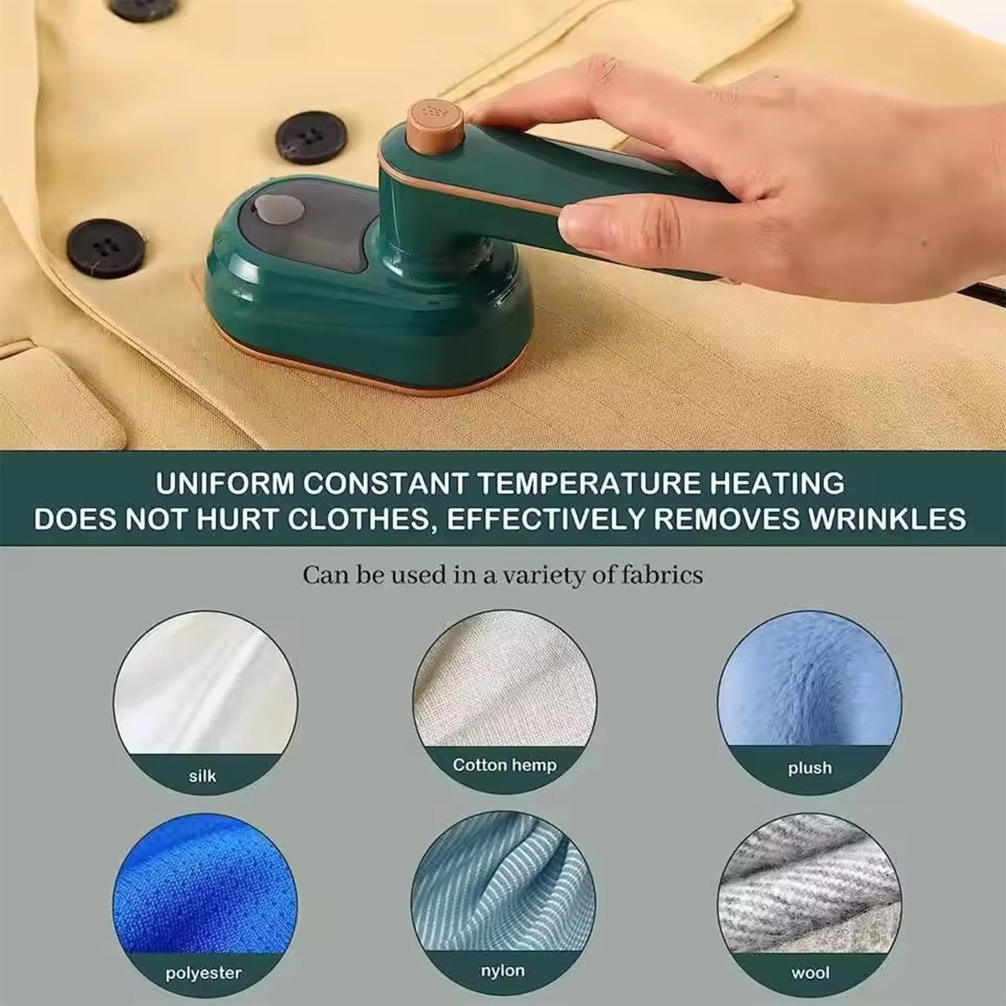 Mini Hand-held Iron, Portable Ironer